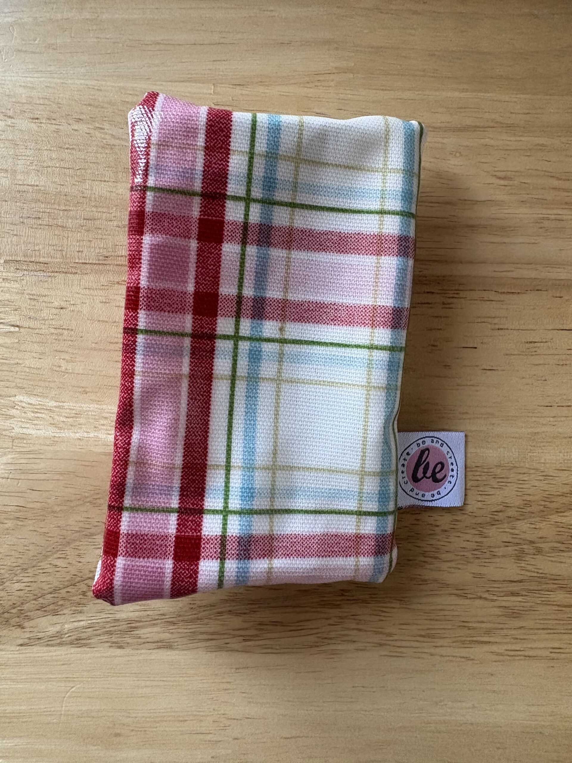 Etui na klucze pastelowa kratka - obrazek 5